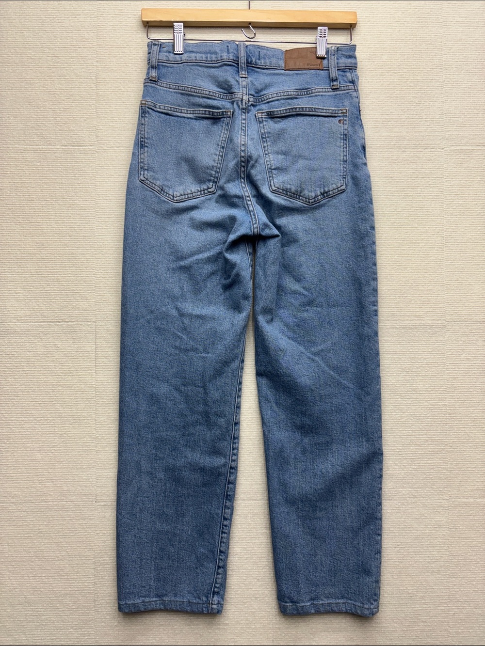 Madewell Classic the perfect vintage straight jean Blue Jeans 26 - Picture 4 of 7
